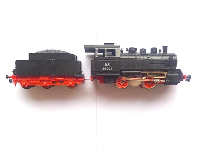 Locomotive Vapeur Piko Type 020 NS 98002 Noire Avec Tender Fonctionnelle - Photo 1/4
