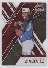2017 Panini Elite Extra Edition Status Red Die-Cut /99 Estanli Castillo #173 0c6