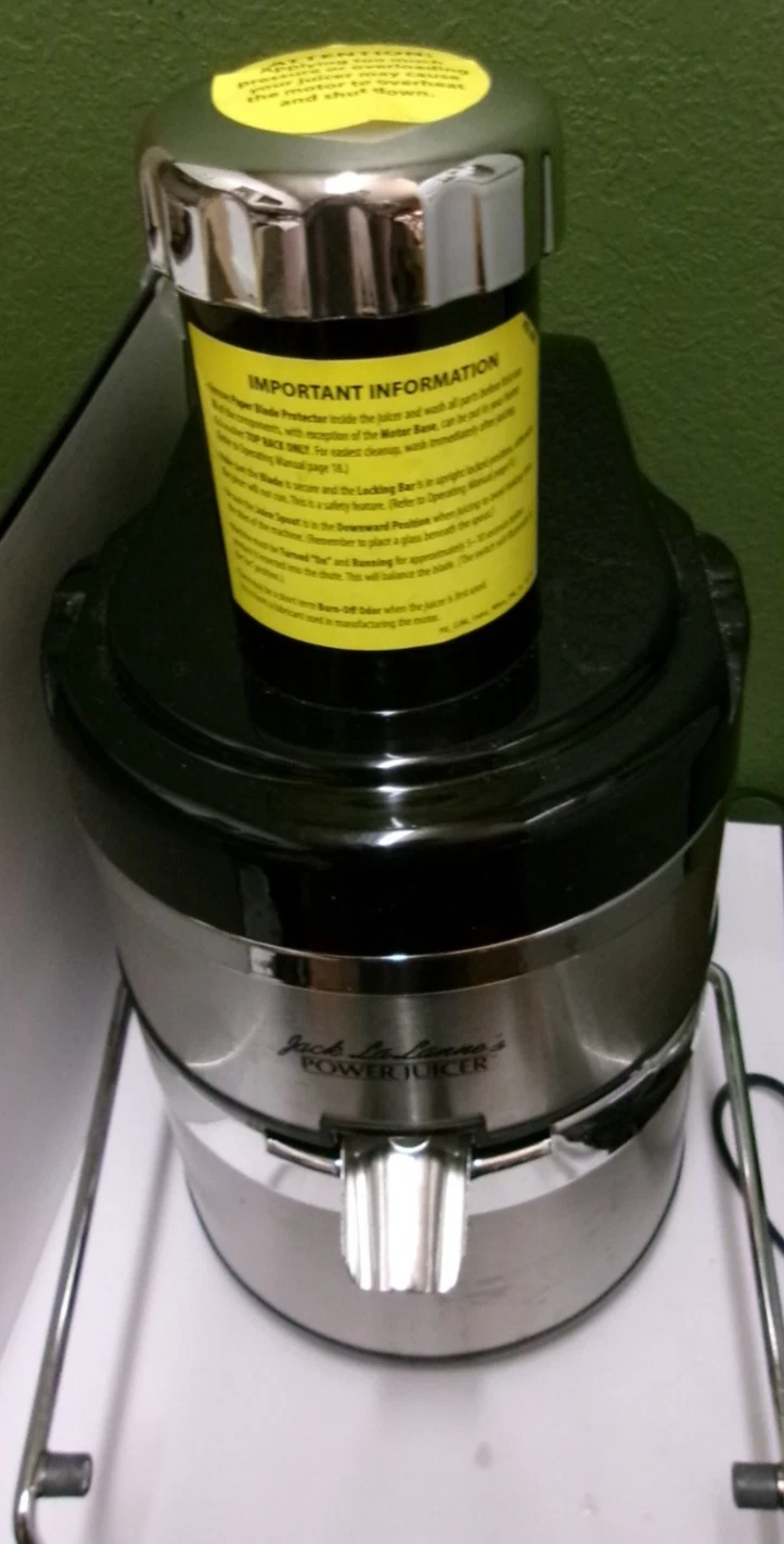 Jack LaLanne Power Juicer Model E–1188 –1 **WORKS!**