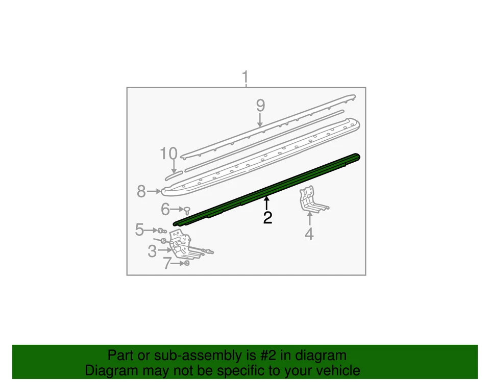 Genuine GM Running Board 15052424 Foto 2 de 2