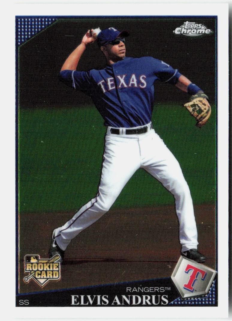 2009 Topps Chrome #194 Elvis Andrus