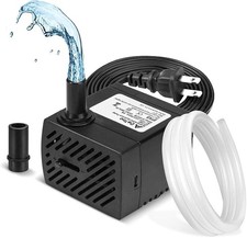 95GPH Small Submersible Water Pump Mini Fountain Pump Ultra Quiet