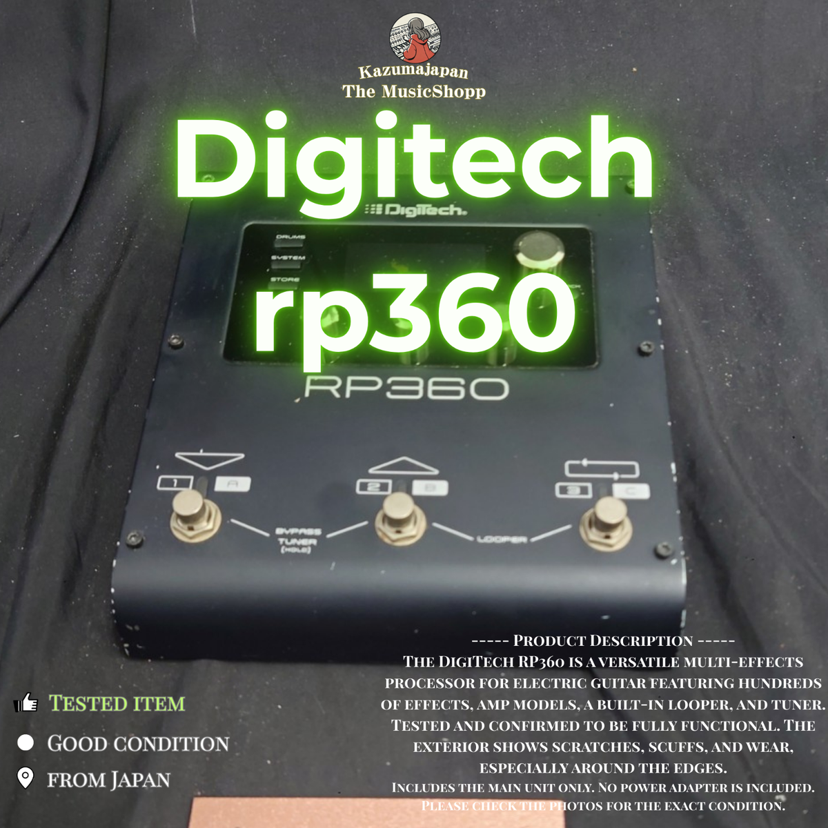 DigiTech RP360 Multi-Effects Guitar Effect Pedal for sale online