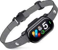 Dog Bark Collar, Automatic Dog Barking Collar with Beep, Vibration Anti Barking