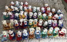 Limited Treasures Collection of All 50 States Coin Bears with Additional Bears