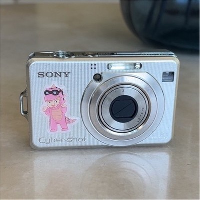 Sony Cyber-shot DSC-W100 Compact Digital Camera 8.1MP 3x Zoom 2.5in Silver