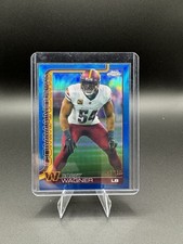 2025 Topps Chrome Football: Bobby Wagner Blue Refractor /150