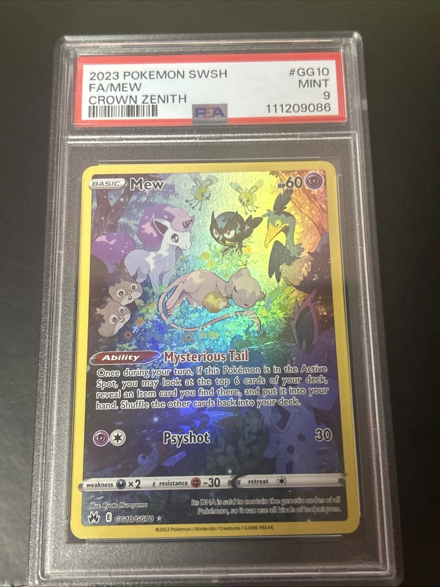 Mew Pokémon TCG Professional Sports Authenticator (PSA) Individual