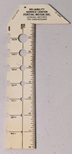 General Motors 75th Anniversary Bolt Gauge & Ruler Pontiac Motor Vintage