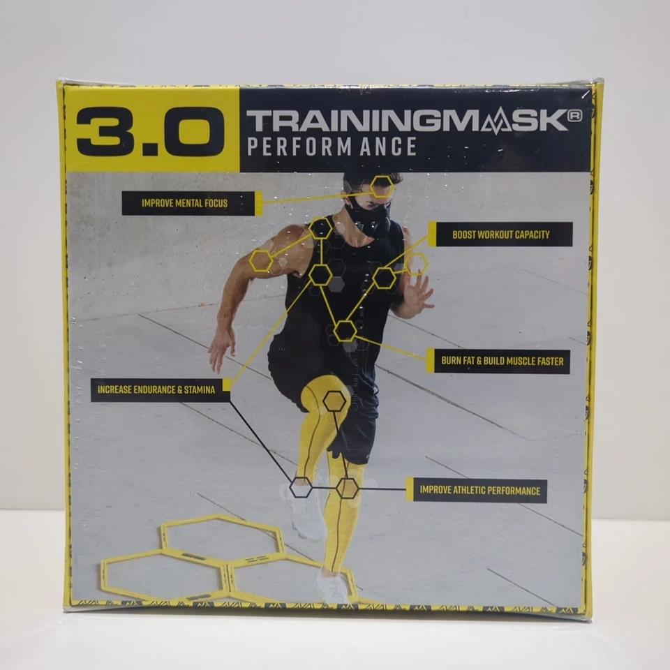 Mascarilla de entrenamiento 3.0 Performance Mascarilla respiratoria Talla grande Foto 2 de 2