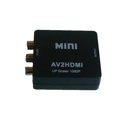 Mini AV2HDMI Converter   Composite RCA to HDMI Adapter  720P/1080P Up Scaler