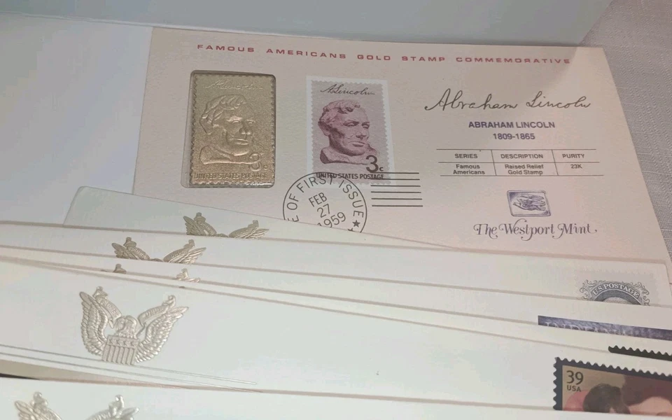 Lote de 21 sellos réplica oro 22kt Foto 2 de 3