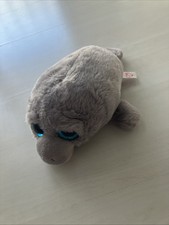 ty glubschi Robbe ca. 21 cm Grau Kuscheltier Pl&uuml;schtier Pl&uuml;schrobbe