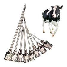 New 10Pcs/box Veterinary Cattle Syringe Needle Suitable for Farm Animals Poultry