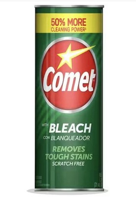 Comet 21 oz. All Purpose Abrasive Powder Cleaner with Bleach, Lemon