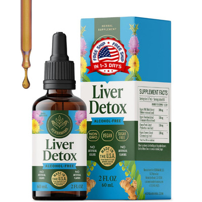 Desintoxicante Hígado Gotas Milk Thistle Detox Alcohol 42 Días Liver Cleanse