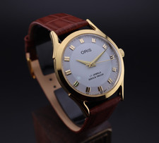 Vintage ORIS Swiss Hand-Wind Classic Mechanical Collectible Men s Wrist Watch