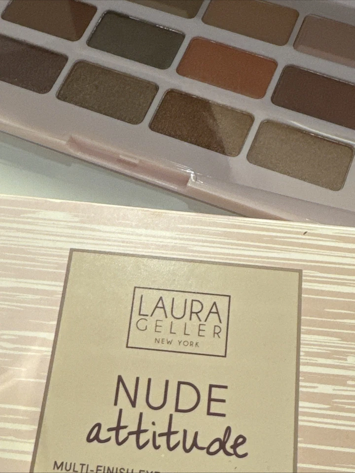 LAURA GELLER NUDE ATTITUDE Multi-Finish Eye Shadow Palette   NIB - Image 2 of 4