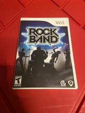 Rock Band Nintendo Wii OEM Complete Tested Authentic With Case