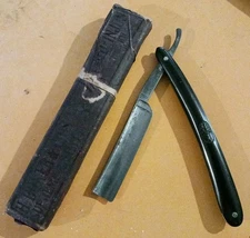 Vintage H. Boker & Co's  Red-Injun No. 101 Straight Razor With Box