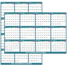 48" x 32" 2026 Dry Erase Calendar for Wall - 2026 Wall Calendar Dry Erase, 20...