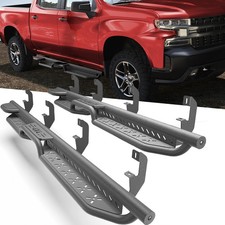 Running Boards For 2019-2025 Chevy Silveradosierra 1500 Crew Cab Side Step Bars Running Boards For 2019-2025 Chevy Silveradosierra 1500 Crew Cab Side Step Bars