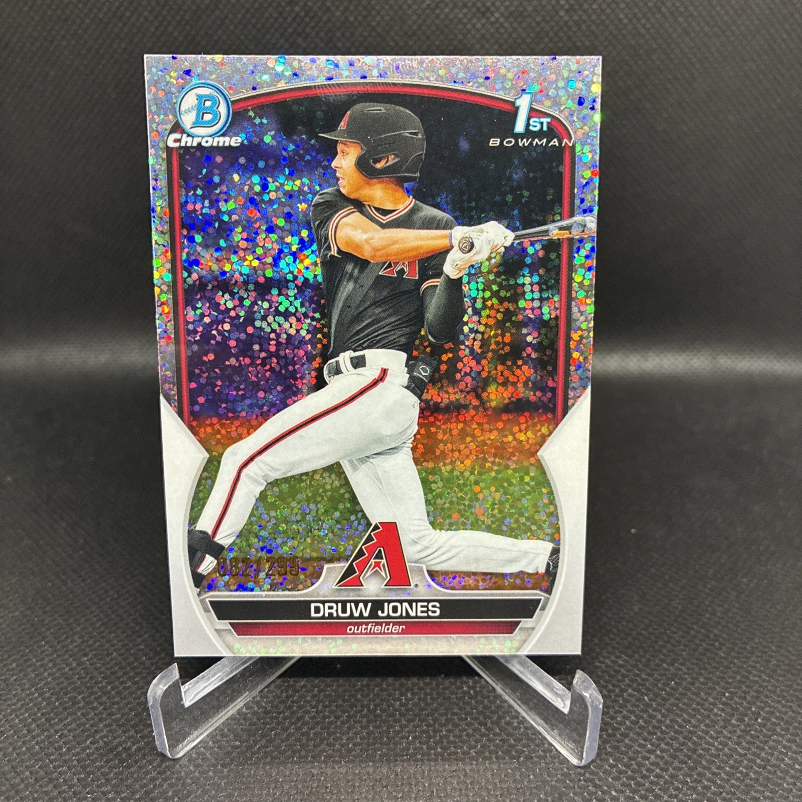 2023 Bowman Chrome Prospects - DRUW JONES - Speckle Refractor /299! #BCP-25
