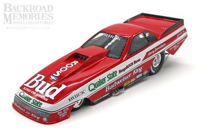 1987 Buick ''Batmobile'' (1:16) ''Bernstein/Bud'' Funny Car Diecast (LOOSE), by MDG
