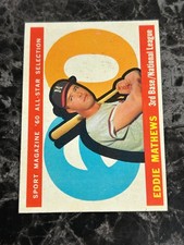 1960 Topps - High # Eddie Mathews #558 NRMT/MT @TC01