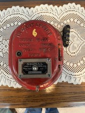 Samson Electric Fire Alarm Box Pull Station Telegraph Dated 1928