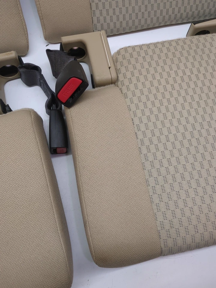 2005-09 Chevrolet Colorado GMC Canyon Rear Seats OEM Set Cushions Pads Buckles - Image 4 of 4
