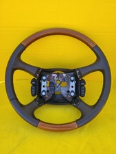 2002 Cadillac Escalade 99-02 Gmt800 Leatherwoodgrain Steering Wheel