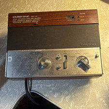 RadioShack Duofone TAD-114 Dual Cassette Answering Machine Voice Actuated