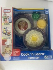 NIB Little Tikes Cook 'N Learn Pasta Set Play Food New In Box Y2K Learning Toys
