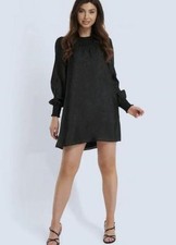 Na-kd Black Women's Stylish A-line Short Dress Size S