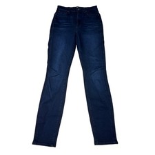 7 For All Mankind High Waist Skinny Jeans Dark Wash Size 27X30