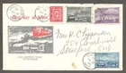Canada first day cover, 311-314, 1951 stamp centenary [280
