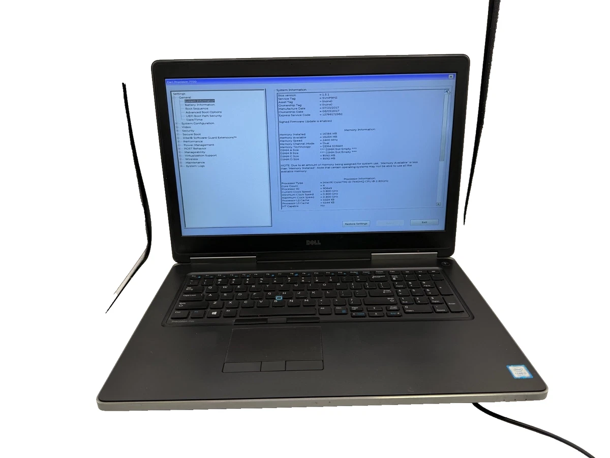 Dell Precision 7720 PC Laptops & Netbooks for Sale - Shop New