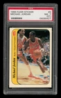 1986-87 Fleer Sticker Set-Break # 8 Michael Jordan PSA 7 NM (ST)
