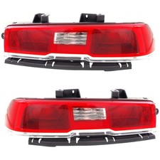 Left And Right Tail Light Set For Chevrolet Camaro 2014-2015 Halogen With Bulbs Left And Right Tail Light Set For Chevrolet Camaro 2014-2015 Halogen With Bulbs