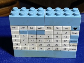 Lego Brick Forever Calendar  100% Complete P