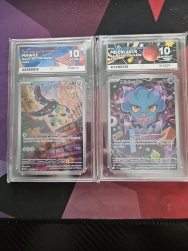 Mawile 246 And Misdreavus 233 Illustration Rare Ace 10 Bundle