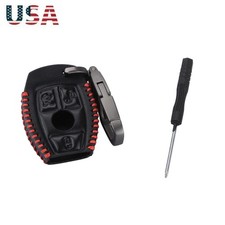 For Mercedes Benz E Car Remote 3 Buttons Key Case Holder Cover Chain Protector//