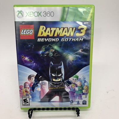 LEGO Batman 3 Beyond Gotham Microsoft Xbox 360 2014 Complete CIB Tested Great