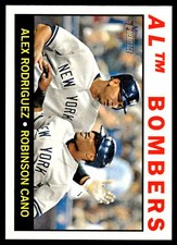 2013 Topps Heritage #331 AL Bombers (Alex Rodriguez / Robinson Cano) Card