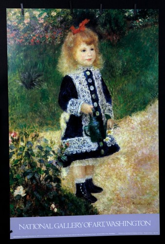 Pierre Auguste Renoir - A Girl With Watering Can,1876 - 1986 -Exhibition Poster - Picture 10 of 10