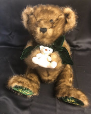 Very Sweet DAN DEE TEDDY BEAR 100th ANNIVERSARY 20" Bear with a Bear RARE