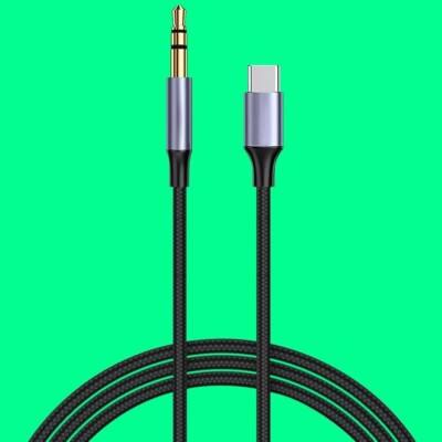 3ft USB C to 3.5mm Audio Headphone Car Jack Cable f Samsung Galaxy S23+ SM-S916U