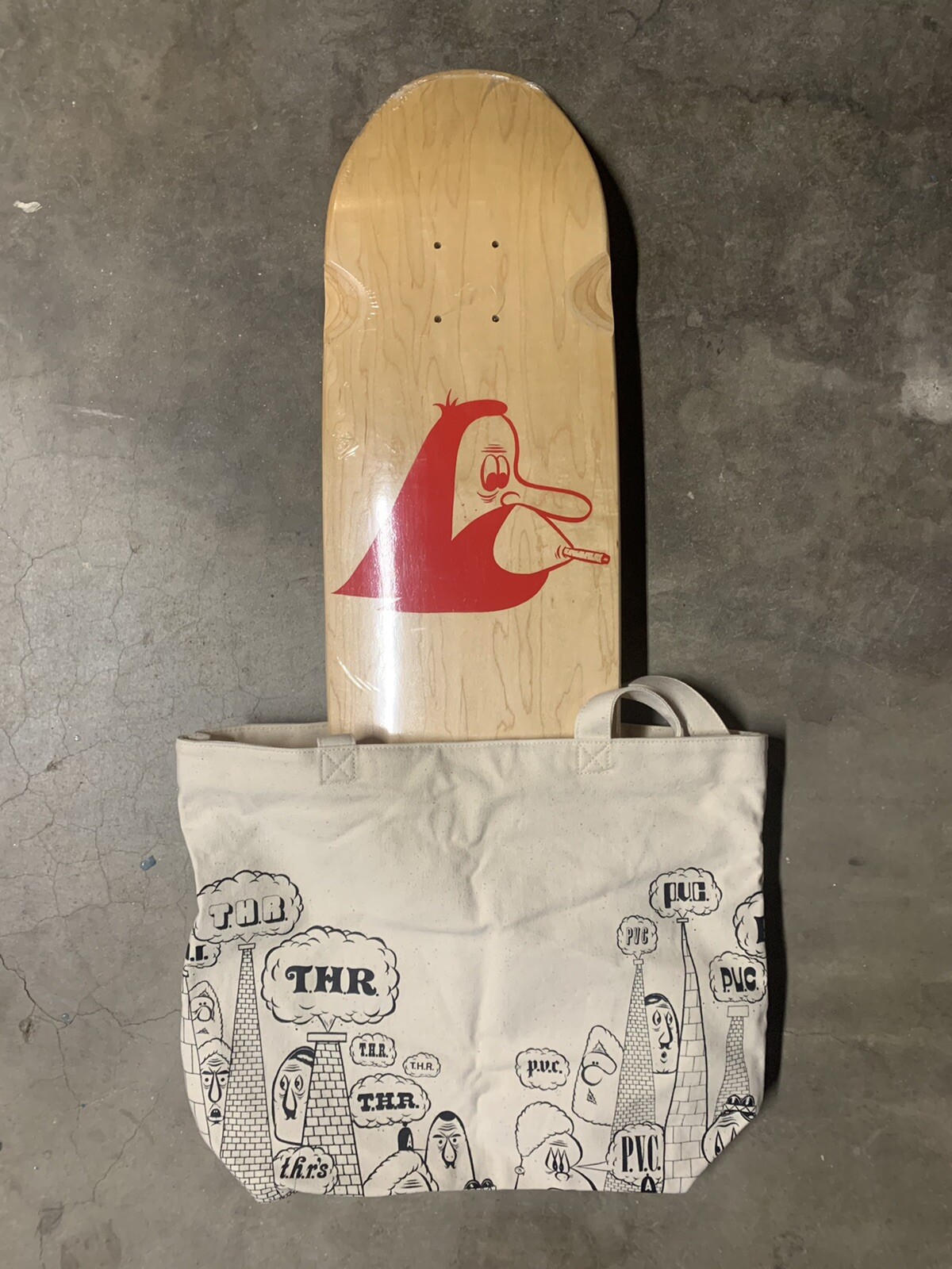 barry mcgee twistone huf cruiser skate deck