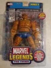 Marvel Legends ToyBiz Series 2 THE THING Sealed Figure 6' NEW W  COMIC 2002